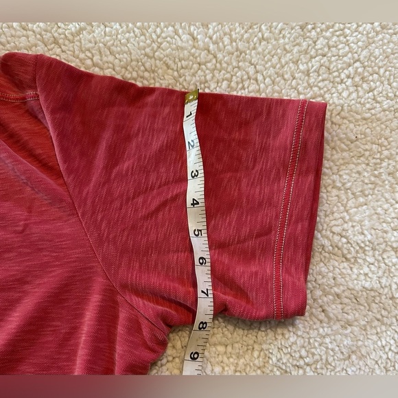 Tommy Bahama Men’s Collared Polo Shirt Red size Medium - Picture 7 of 11